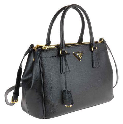 borsa donna prada nera|borse in pelle prada.